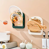 Wall Mount Pot Lid Organizer Rack Holder